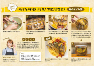 鮎のオイル漬け